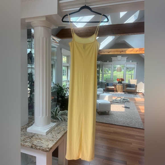 Anthropologie Sunny Yellow Maxi Dress - Picture 6 of 6